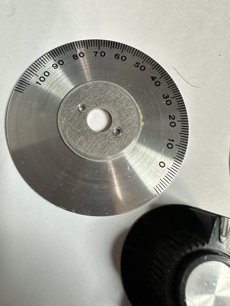 ALPHA Amplifier Knobs And Dials