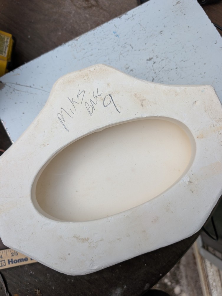 Mike's Base Vintage Slip Casting Ceramic Mold