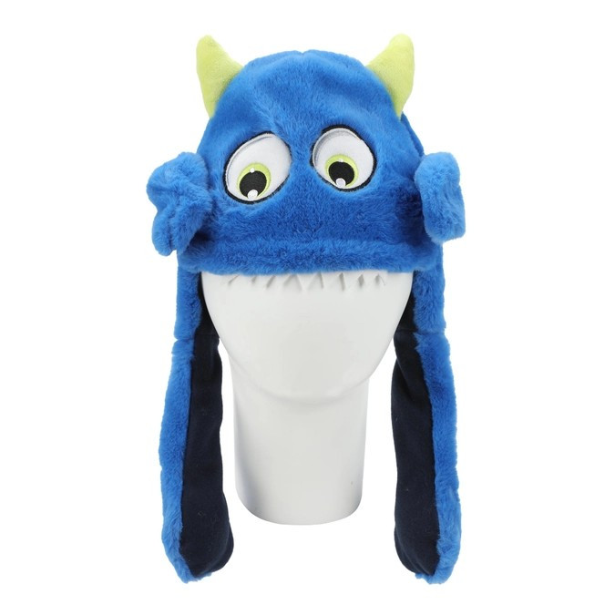 Kids Moveable Ears Hat | Blue Monster