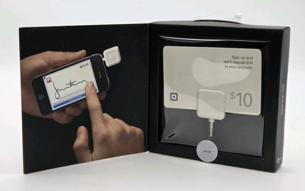 Square Credit Card Reader for iPhone, iPad and Android White