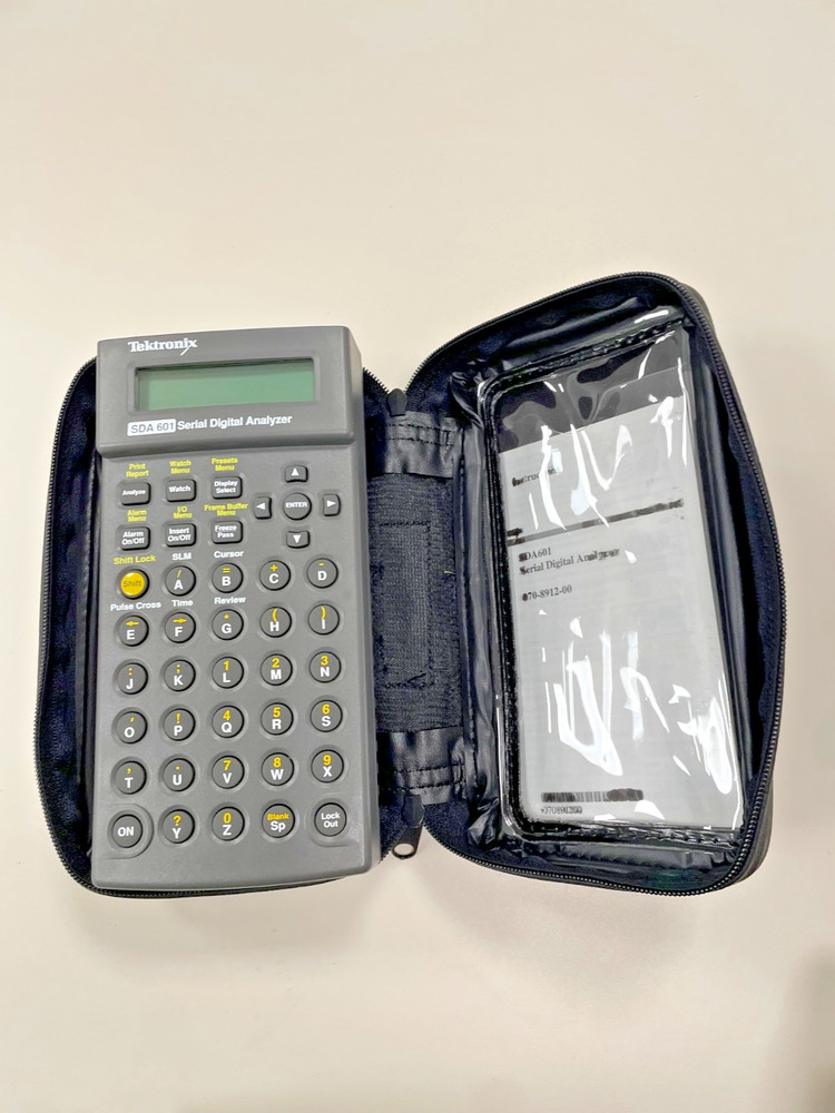 Tektronix SDA 601 Serial Digital Analyzer