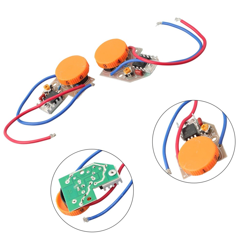Convenient 2PCS Angle Grinder Polishing Machine Speed Controller Switch