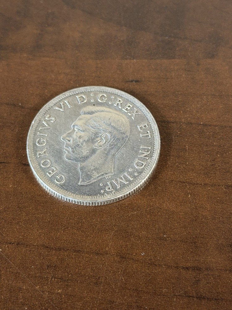 1937 Canada Silver One Dollar Coin