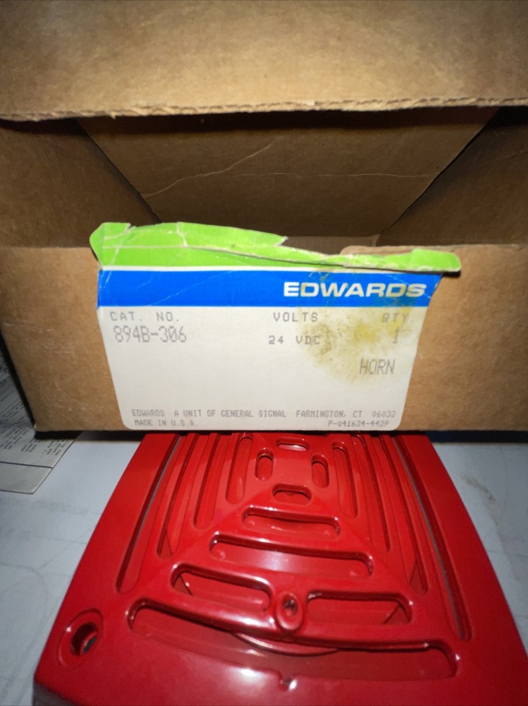 EDWARDS 894B-306 HORN, new