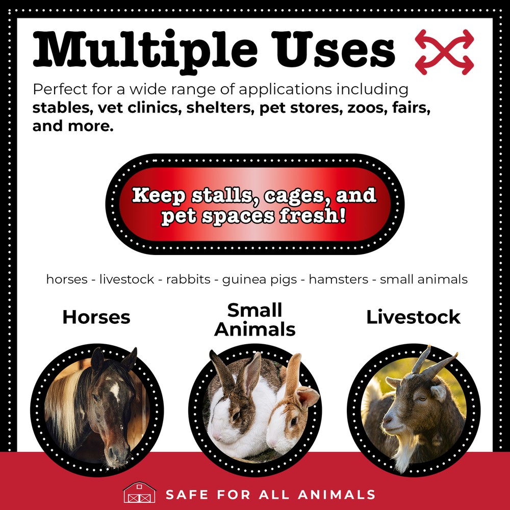 Progressive Planet Stall Dry Absorbent & Deodorizer, 25lbs