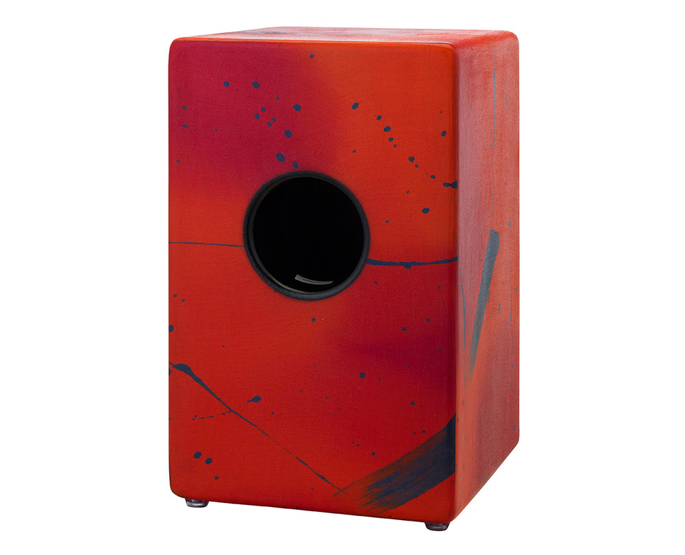 Pearl Primero Cajon - Abstract Red