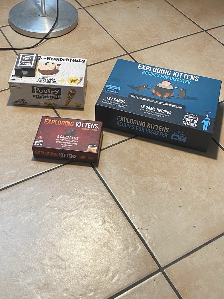 🔥 Exploding Kittens Bundle (3 Games) — COMPLETE ✅ Ready Today!