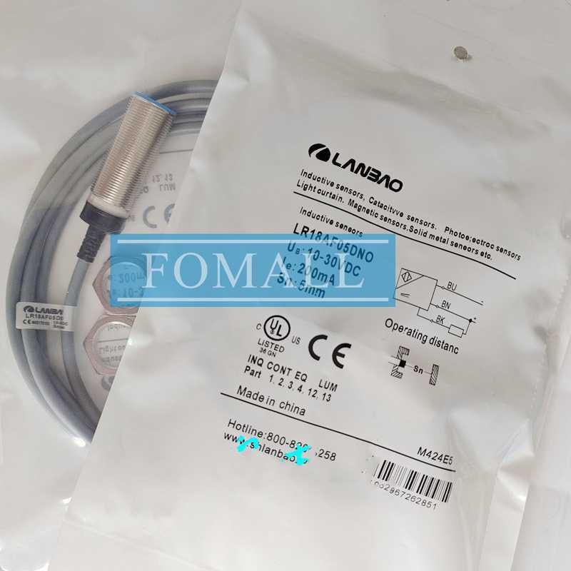 1Pcs New proximity switch sensor LR18AF05DNO