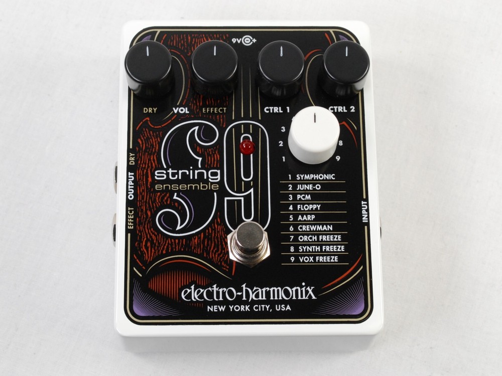 Used Electro-Harmonix EHX STRING9 String Ensemble Synth Effects Pedal String 9