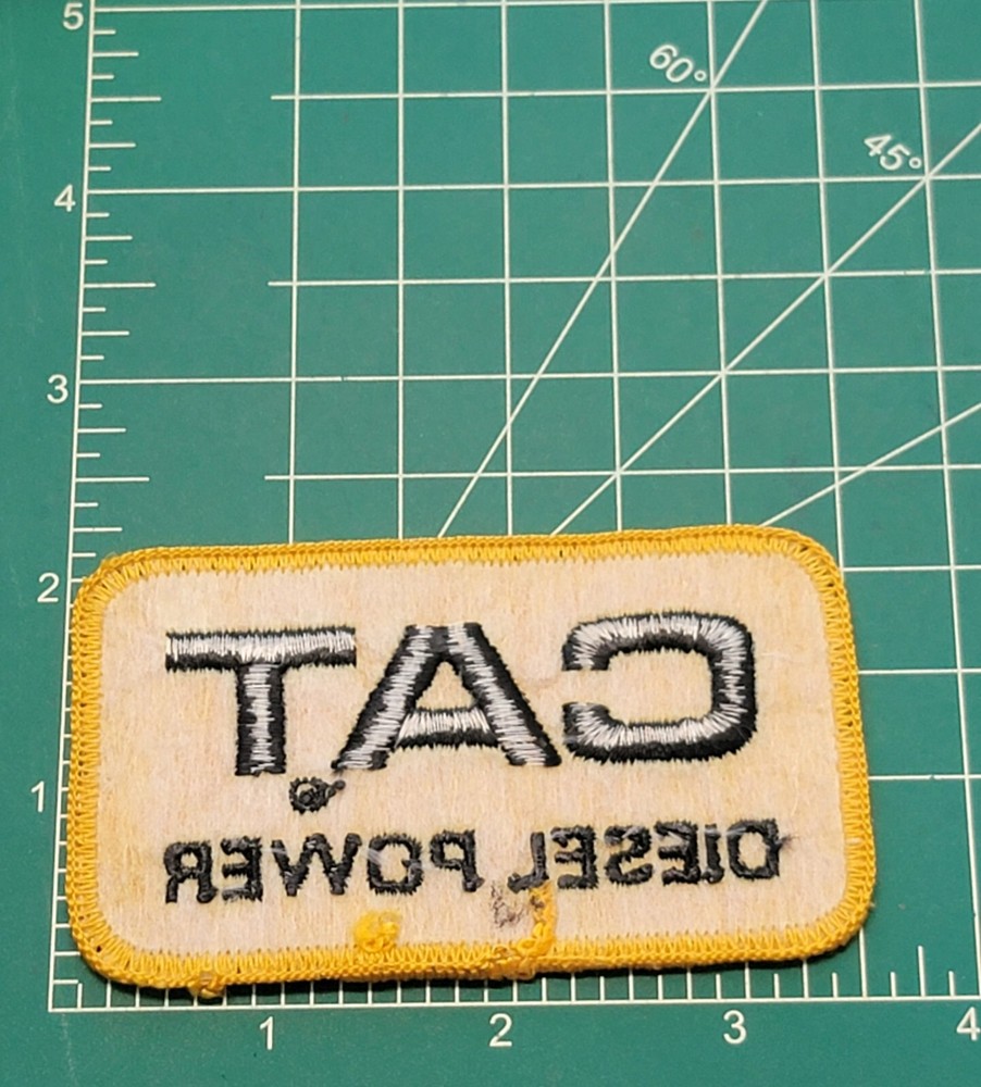 VINTAGE CAT DIESEL PATCH