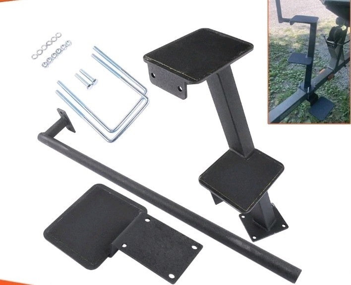 Boat Trailer Steps Heavy Duty High Capacity  with Safety Handle