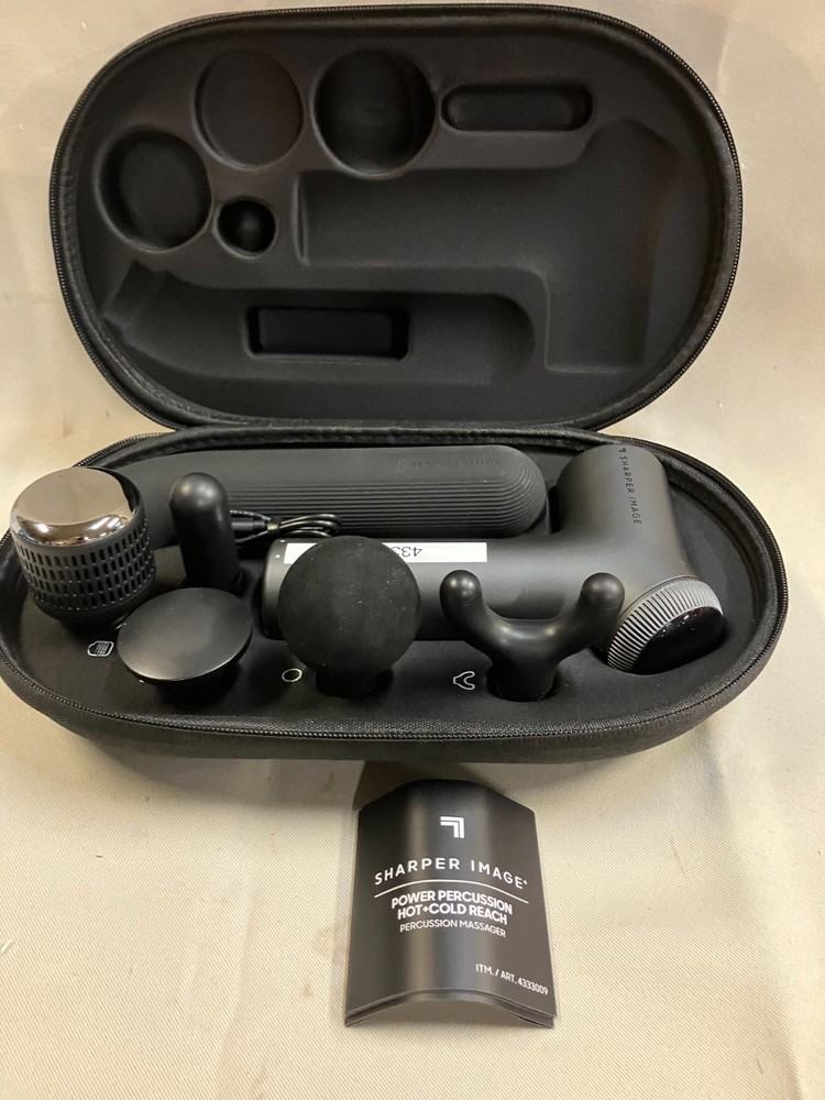 Sharper Image Power Percussion Pro+ Hot & Cold Massager