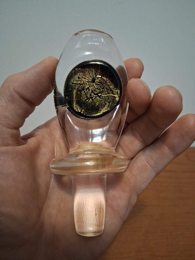 Artistic Glass Stopper, Possibly Robert Eickholt, Barware