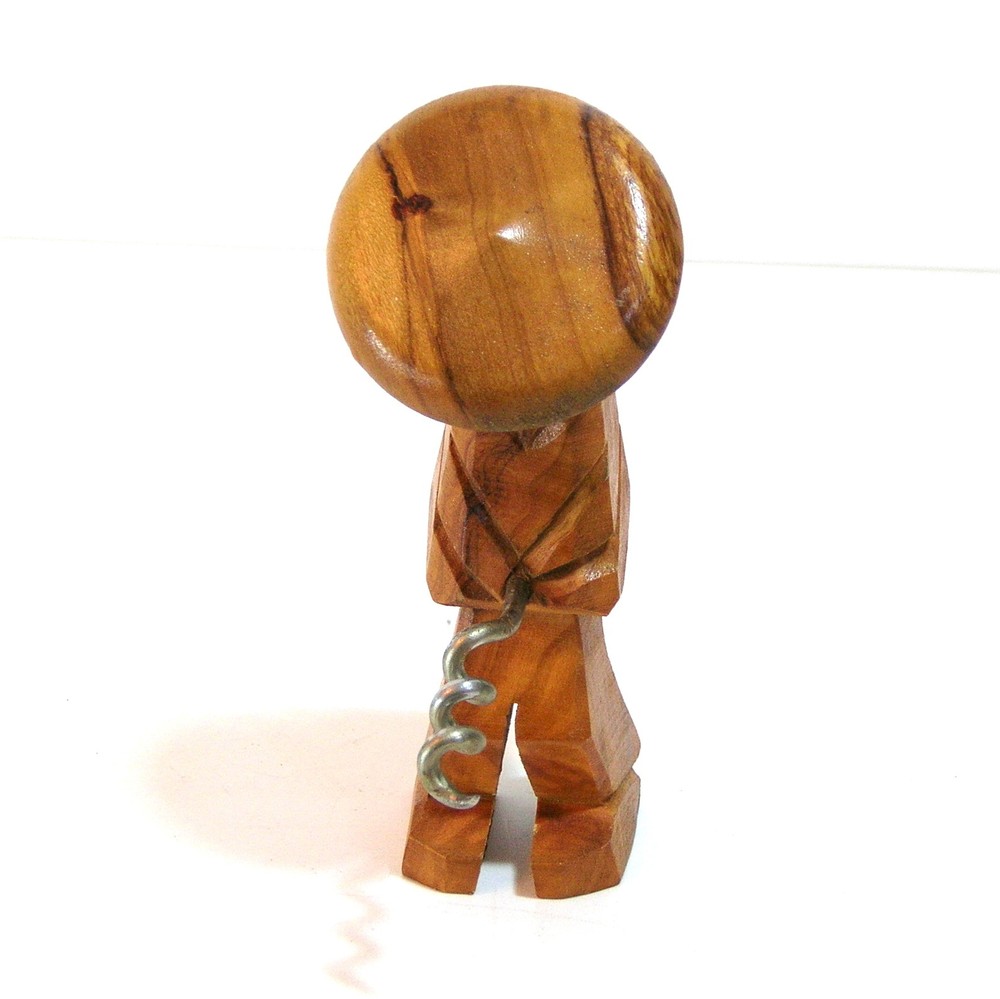 Novelty Corkscrew Man with Hat