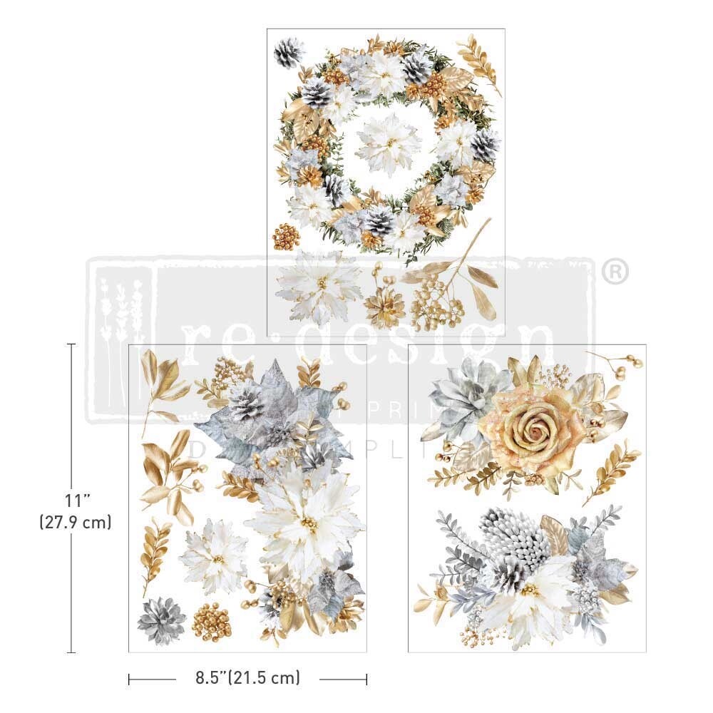 ReDesign with Prima Transfer - A Gilded Moment