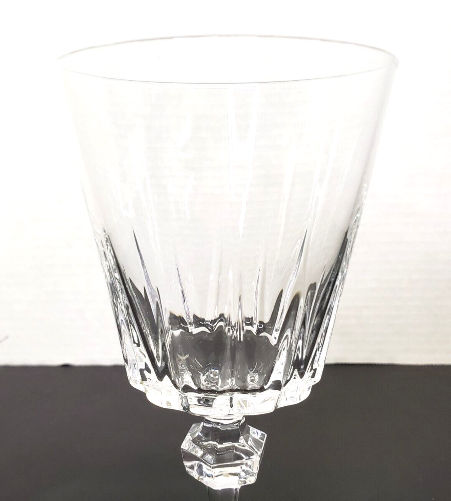 5 Princess House Esprit Water Goblets Glasses 6.75”