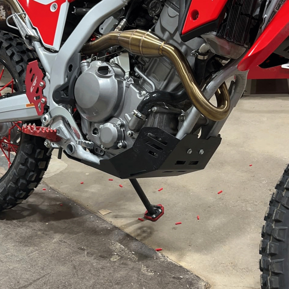 Black For Honda CRF300L 2021-2023 Front Skid Plate Engine Bash Guard Protector