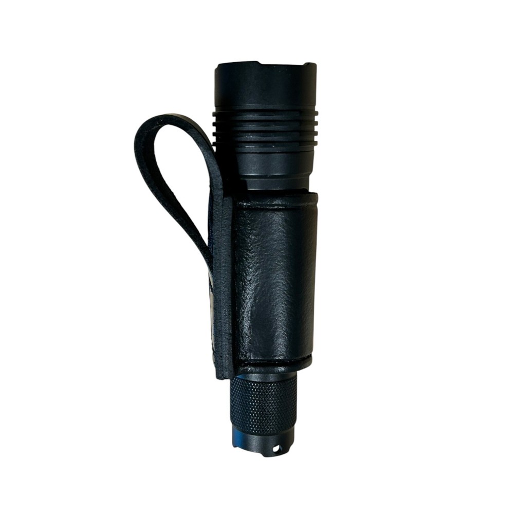 Leather Open Top / Bottom Flashlight Holder Streamlight Protac HL-X Holster
