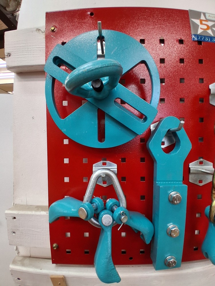 Set# 96 -6 pieces AUTO BODY FRAME MACHINE PULLING TOOLS & CLAMPS VALUE SET