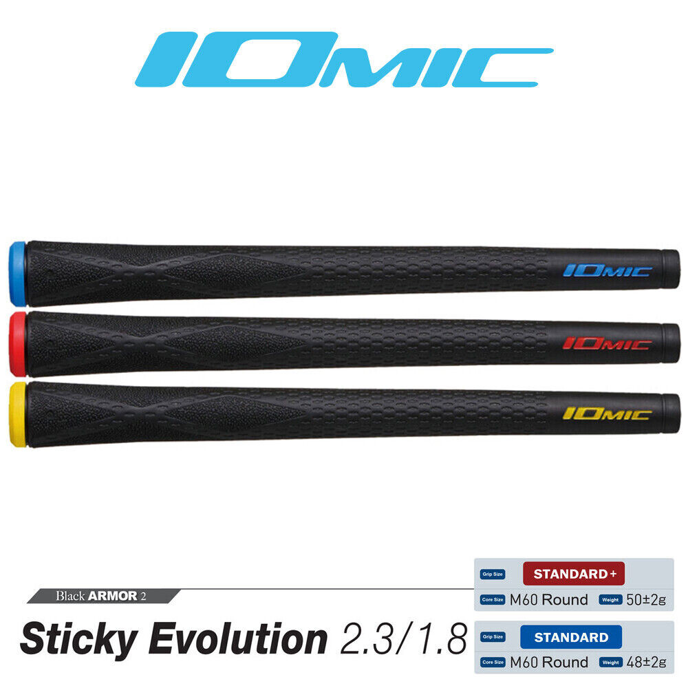 Iomic Swinger Grips - Black Armor 2 Series Sticky Evolution 2.3