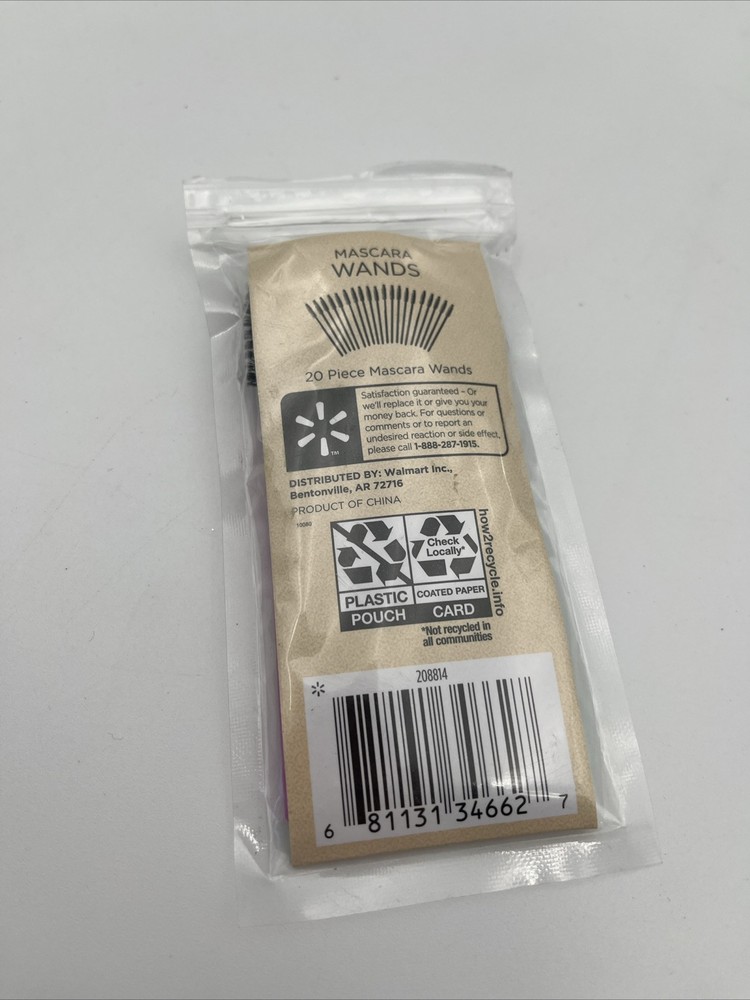 Equate Mascara Wands 20 pack