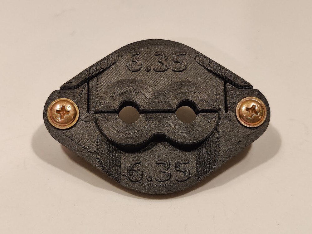 Engine Baffle Ignition Wire Seal - Two Wire - Zero Degree (Straight Thru)