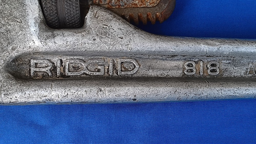 Rigid 18" Aluminum Pipe Wrench