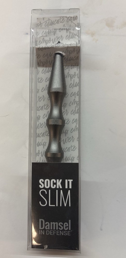 Damsel In Defense Striking Tool Sock It Slim Matte Graphite