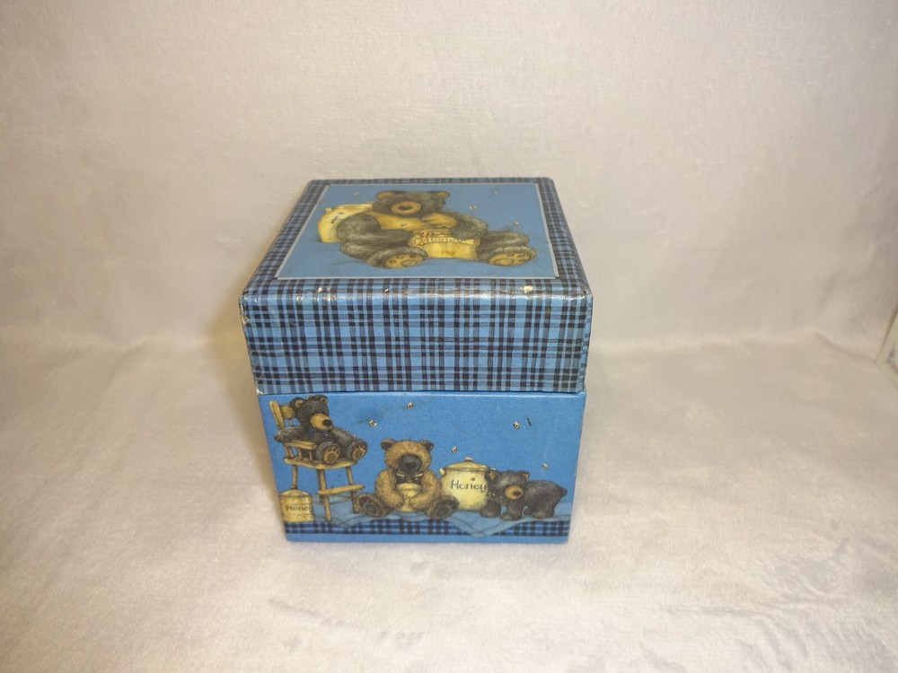 vintage BoB’s boxes Honey Bears keepsake trinket box