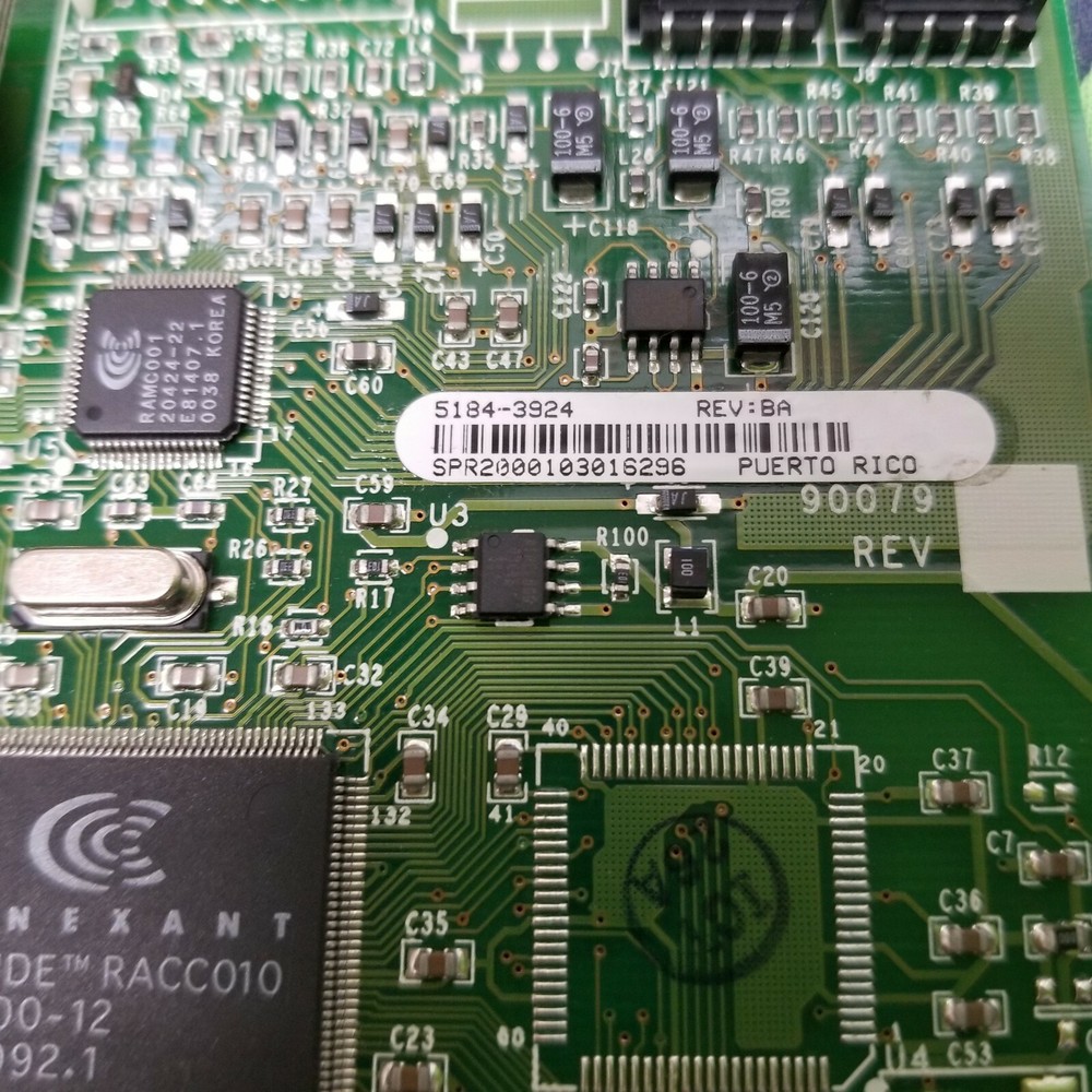 HP AUDIO/FAX/MODEM/JOYSTICK CONTROLLER CARD - 5184-3924