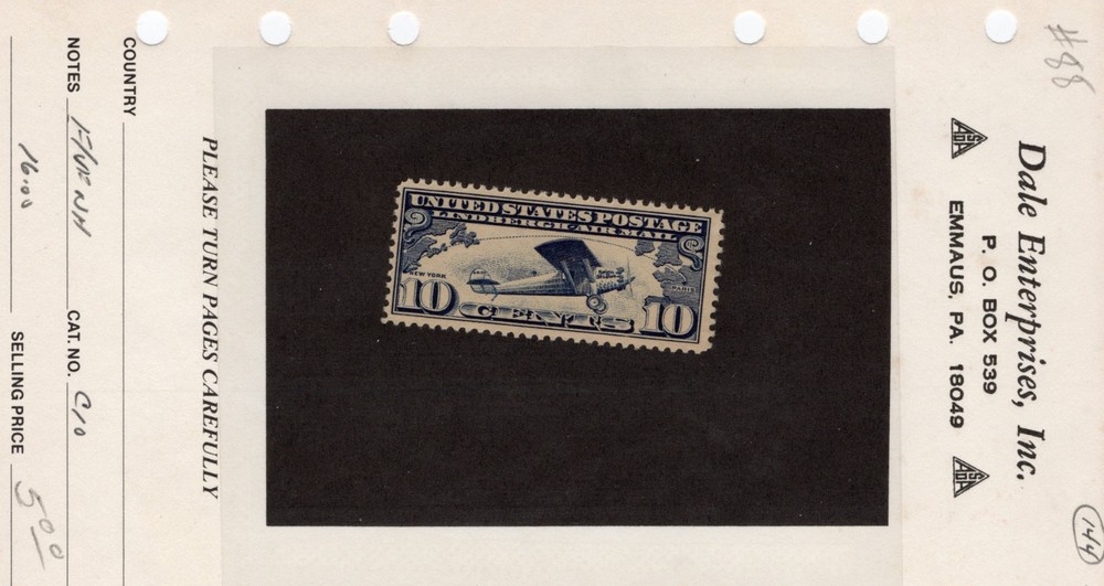 Early US Airmail MNH Stamps