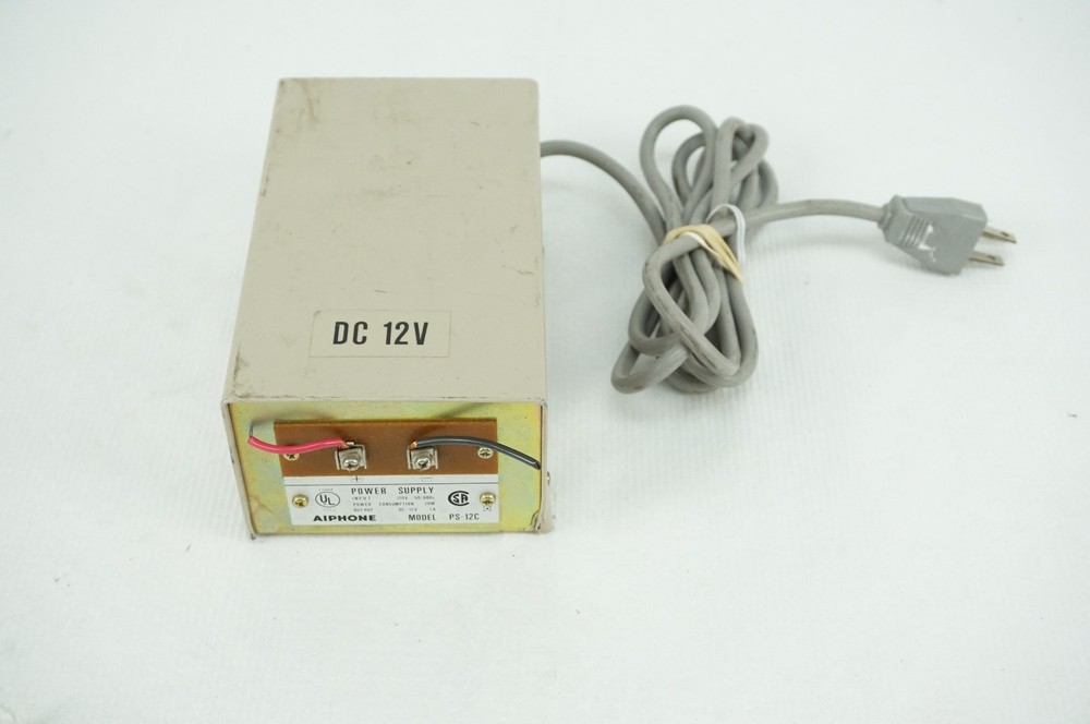 AIPHONE PS-12C Intercom Power Supply 12V 1A