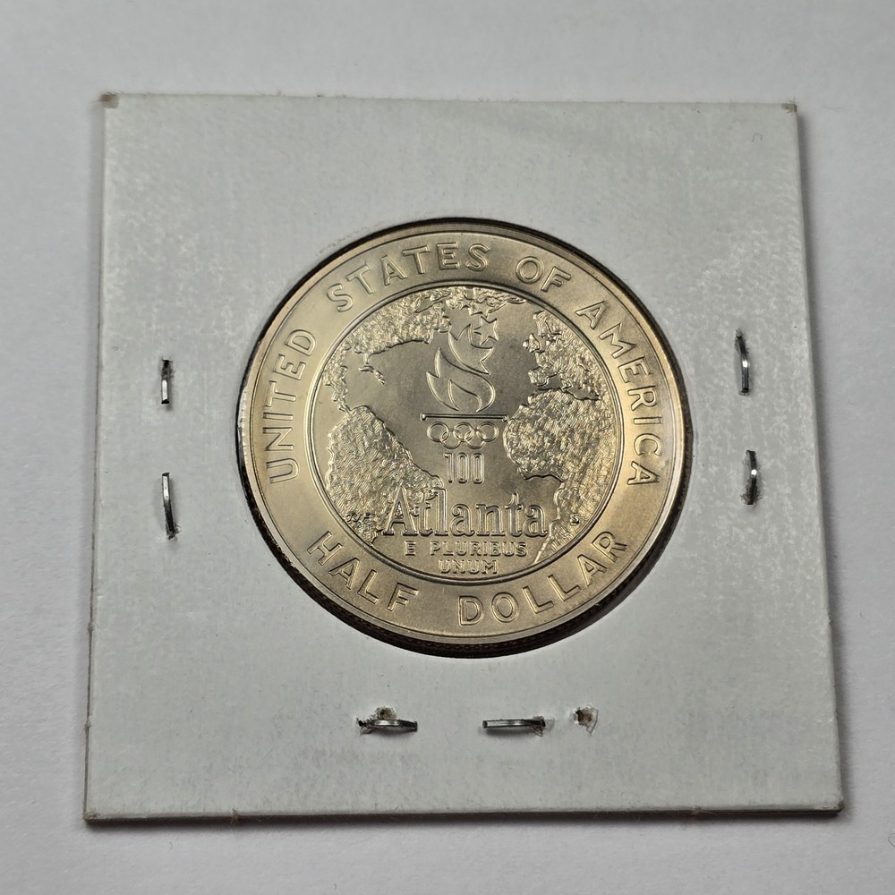 1995 Atlanta Olympics Baseball UNC Clad Commemorative Half Dollar
