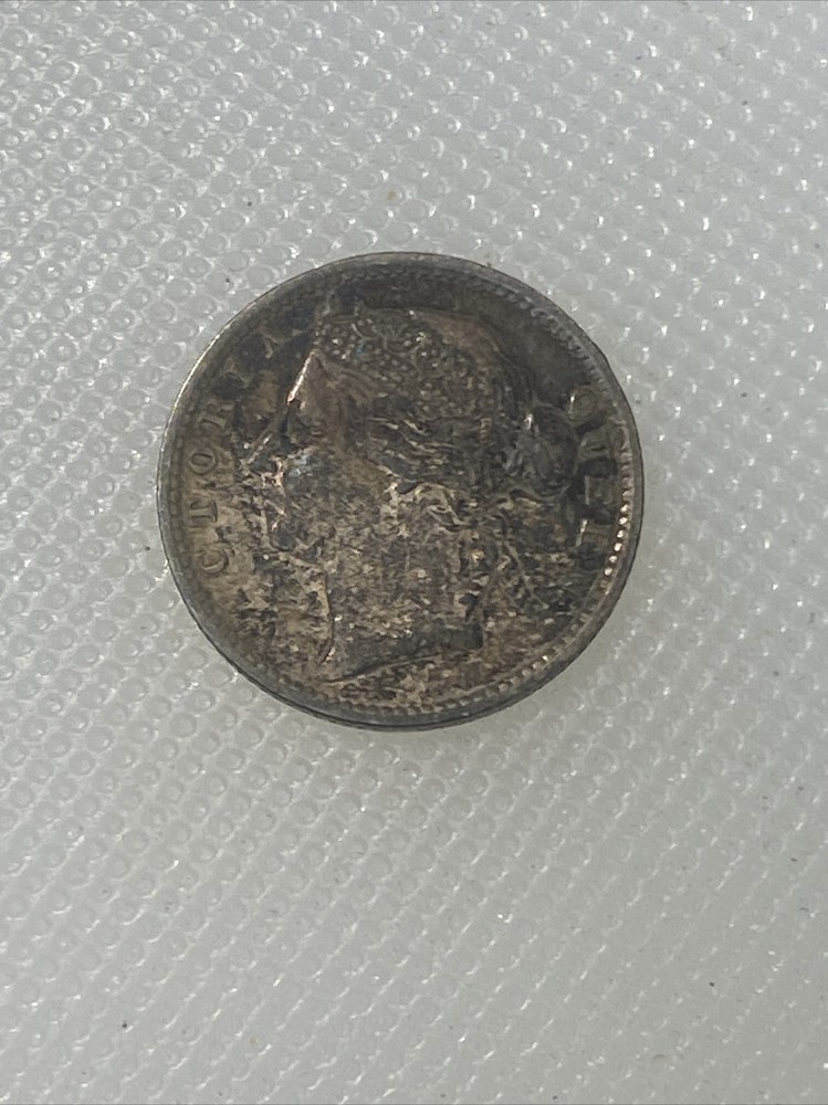 1894 Straits Settlements 10 Cents TA