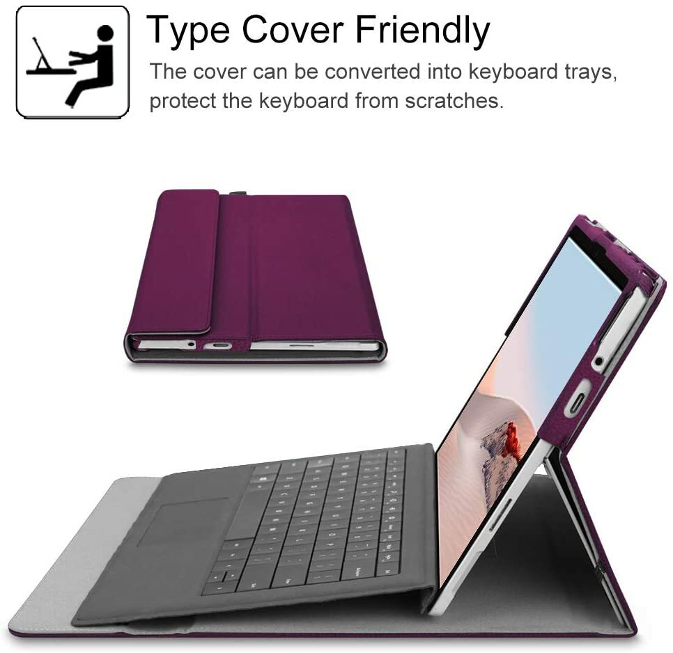 Case for Microsoft Surface Go 3/2/1 Multi-Angle Viewing Portfolio Business Cover