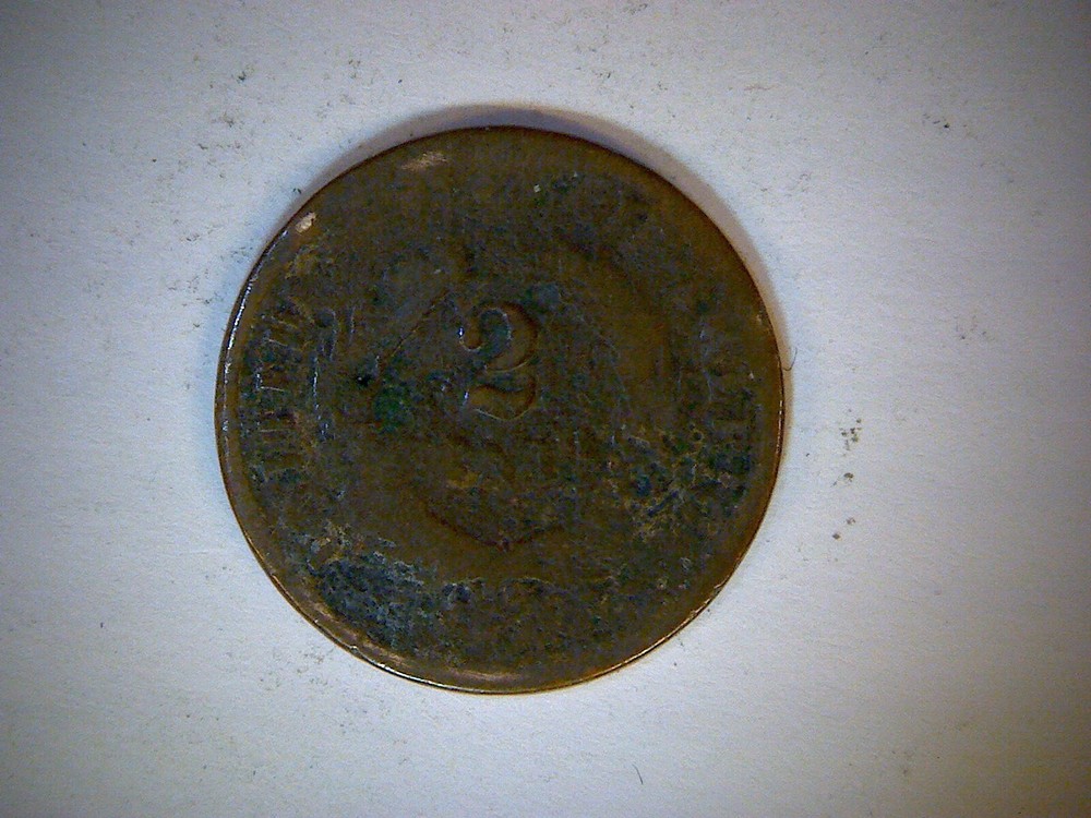 UNITED STATES TWO CENTS, UNKNOWN DATE