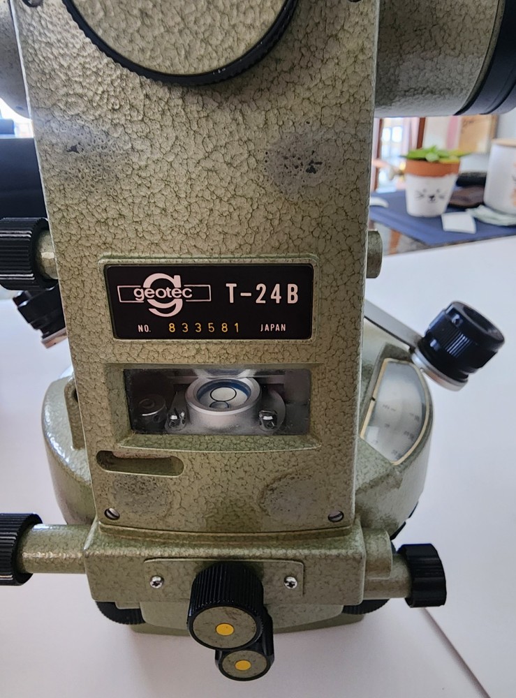 Geotec T-24b Survey Transit