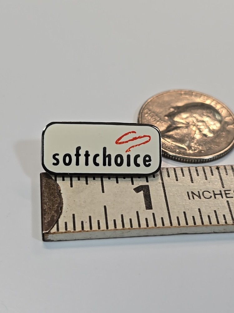 Softchoice Lapel Pin IT Solutions Provider