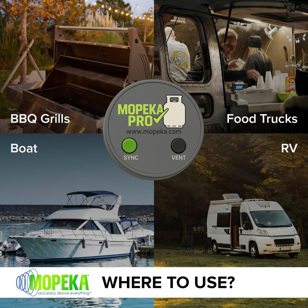 Pro Check Sensor - Wireless Propane Tank Magnetic Sensor Level Indicator - Propa