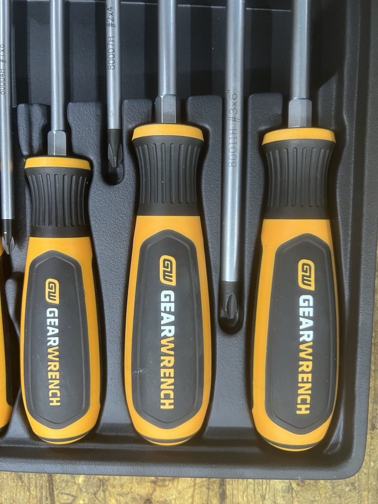 20 Pcs GearWrench Master Dual Material Multi-Purpose Screwdriver Set
