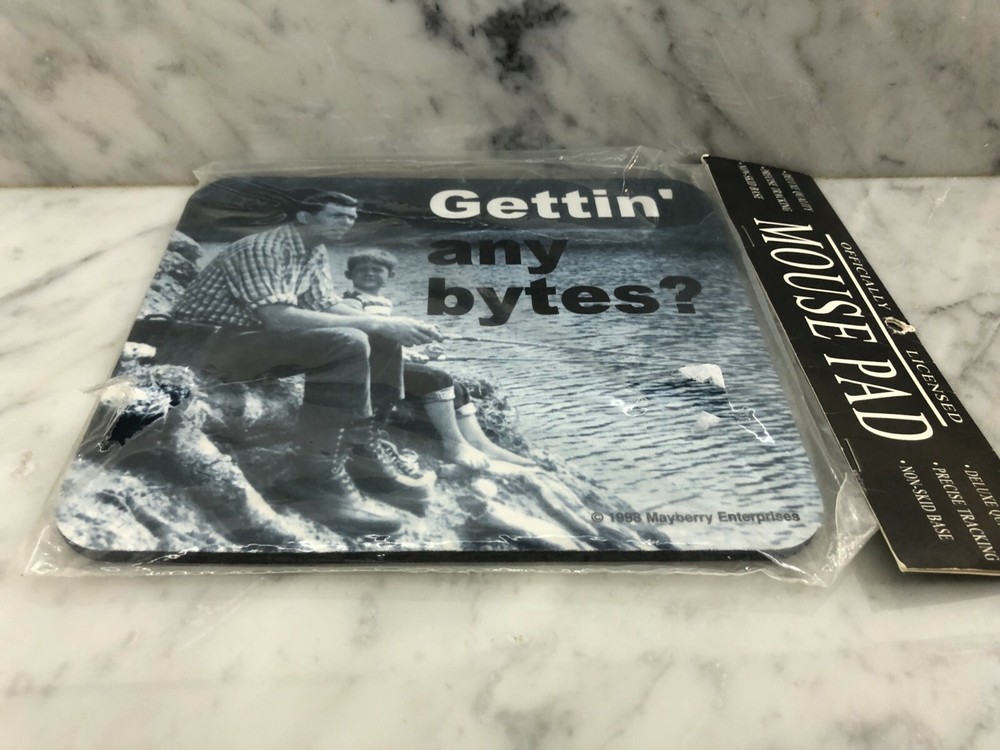 BRAND NEW SEALED GETTIN' ANY BYTES ? MOUSE PAD