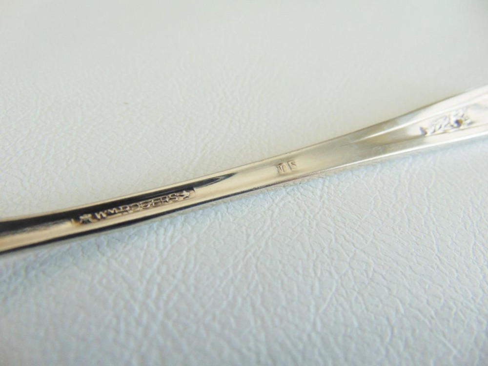 Wm Rogers LADY FAIR Cocktail/Seafood Fork Silverplate 1957