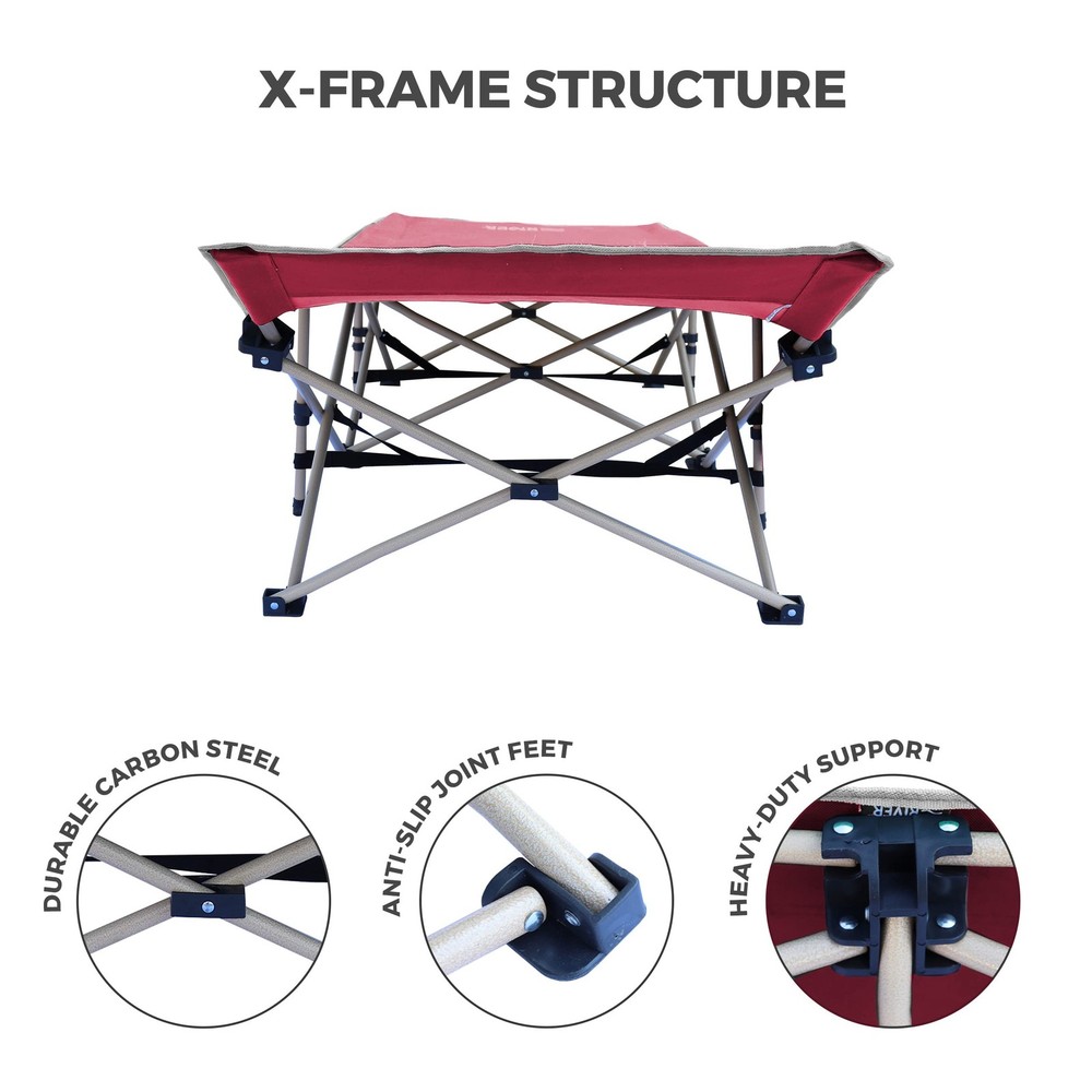 Camping Cot for Adults - Folding Camping Cot - Portable Cots for Sleeping - R...