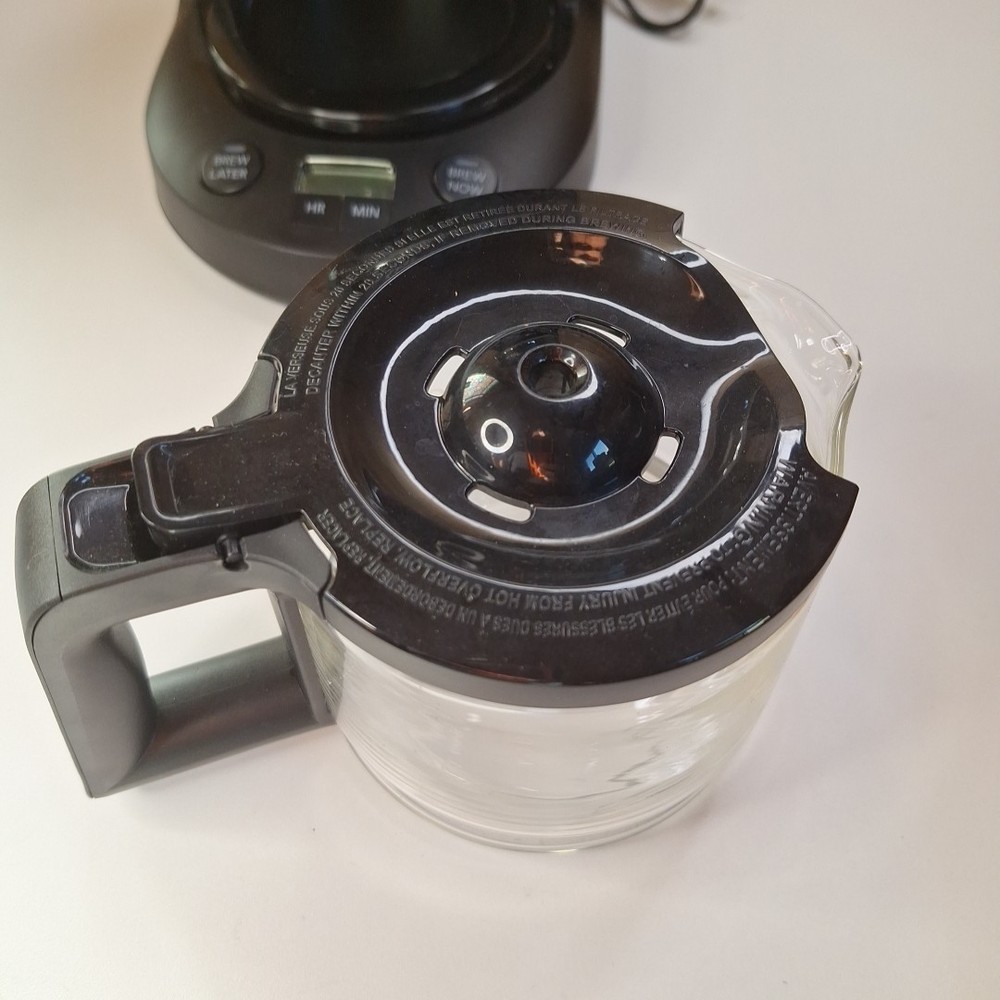 TESTED Mr. Coffee 5-Cup Programmable Coffee Maker - Black , no Box