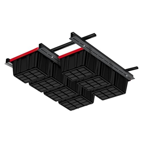 Overhead Garage Storage Racks, Adjustable Garage Ceiling Storage Rack, Heavy