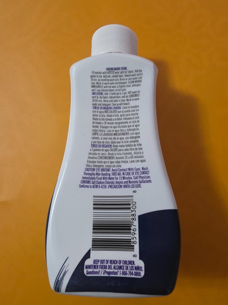 Rit, All Purpose Liquid Dye Navy Blue , 8 fl oz