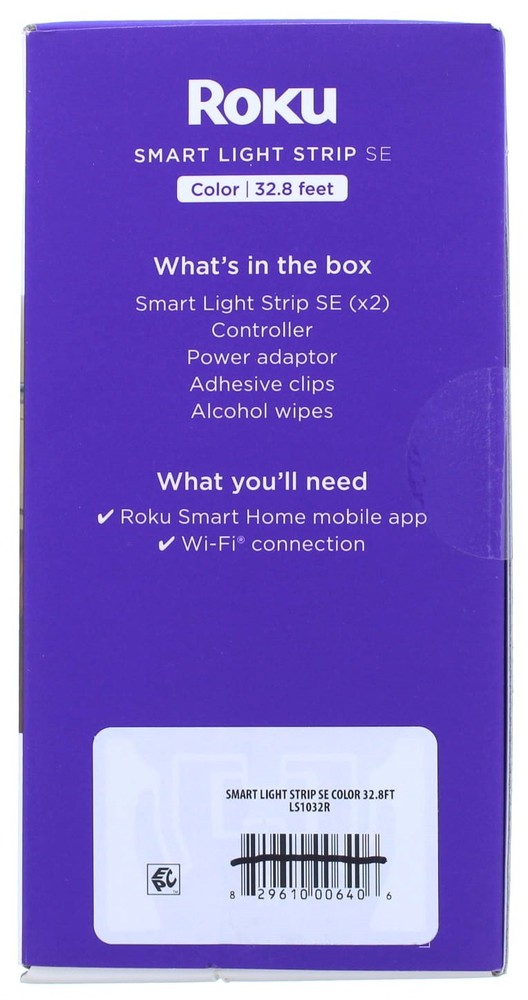 ROKU Smart Light Strip SE 32.8FT