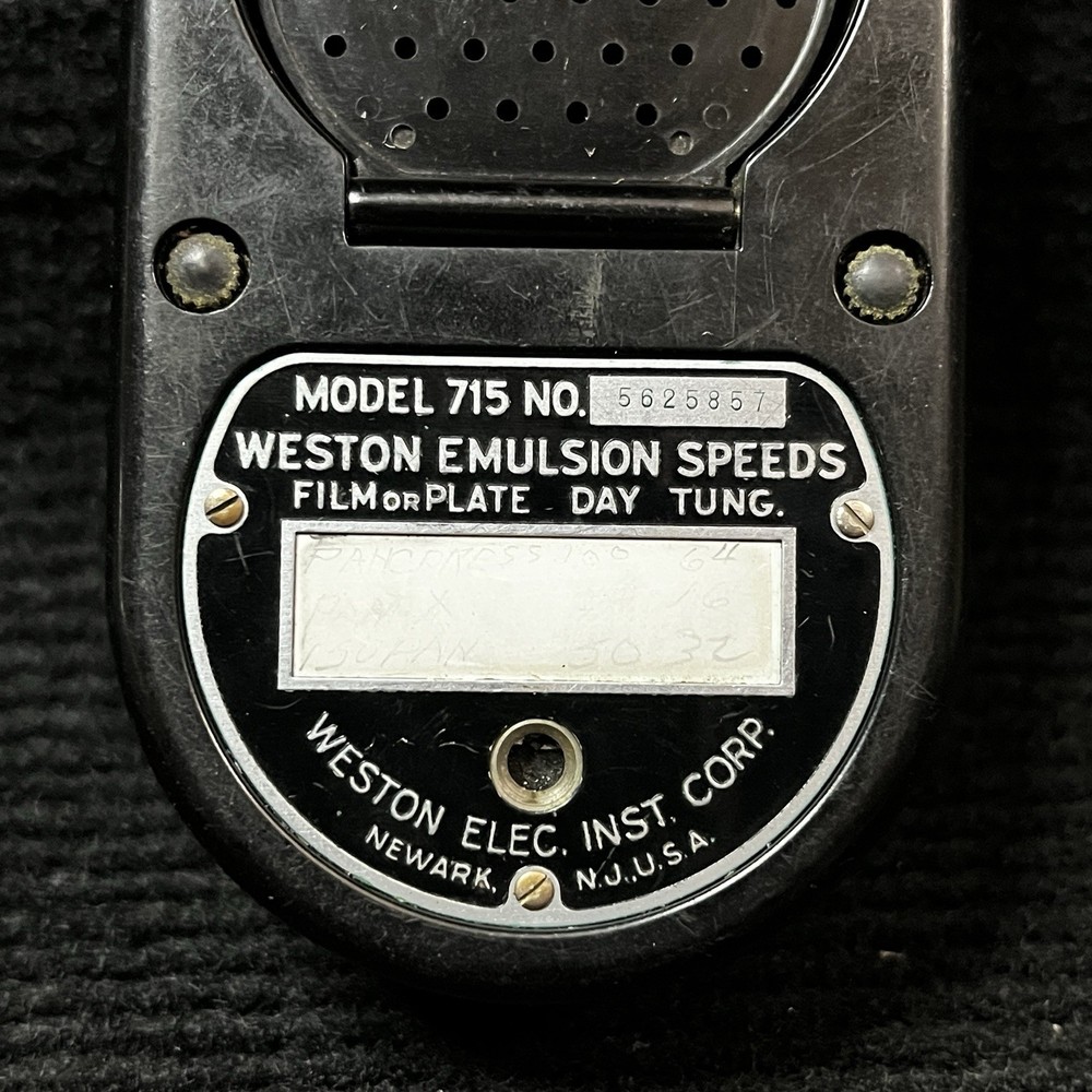VTG Weston Master Universal Exposure Meter Model 715 Analog Light Meter Selenium