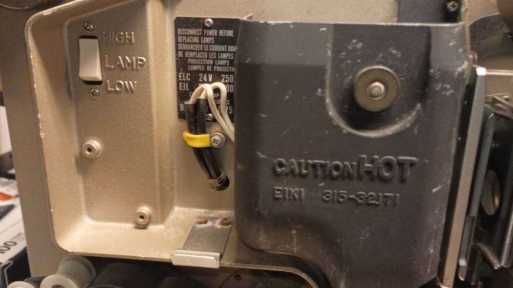 EIKI Slim Line 16mm Projector Working