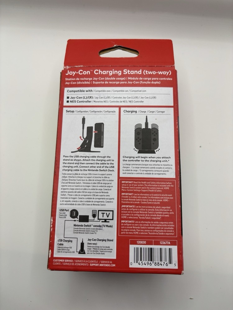 Nintendo Switch Joy-Con Charging Stand Dock Two Way